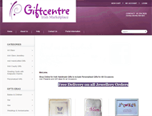 Tablet Screenshot of giftcentre.ie